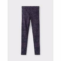 NAME IT Sweat Leggings Leopard Vintage Violet